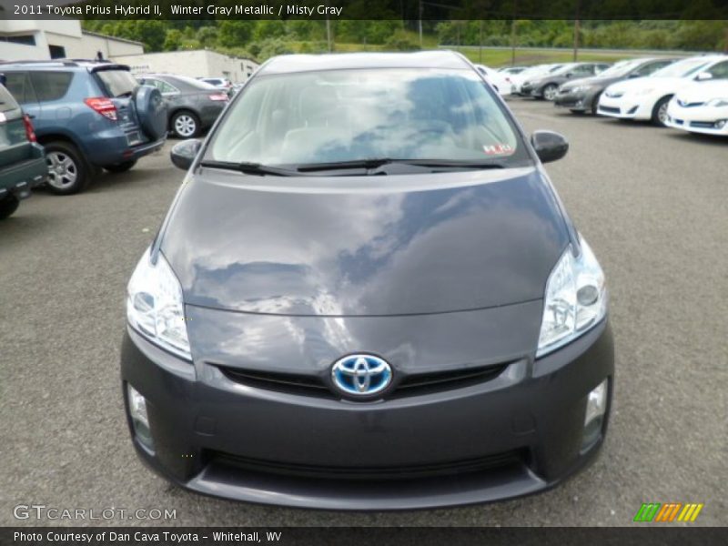 Winter Gray Metallic / Misty Gray 2011 Toyota Prius Hybrid II