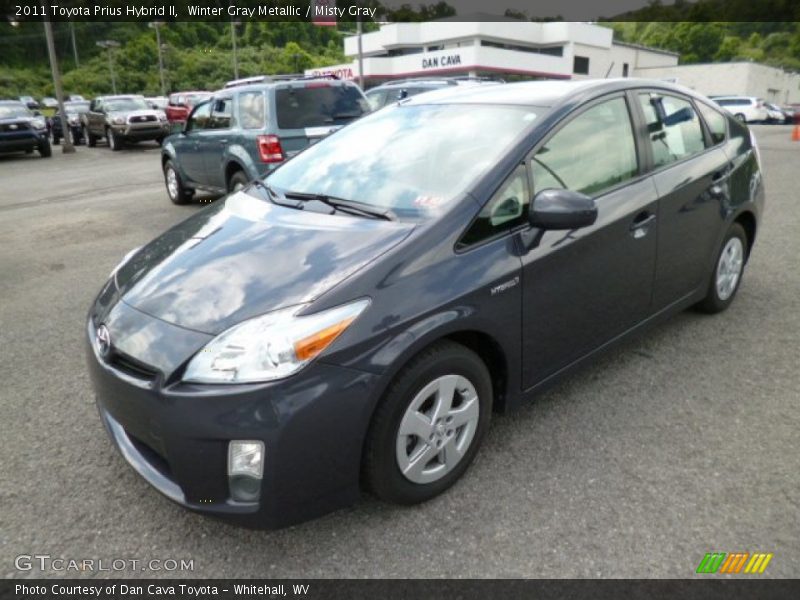 Winter Gray Metallic / Misty Gray 2011 Toyota Prius Hybrid II
