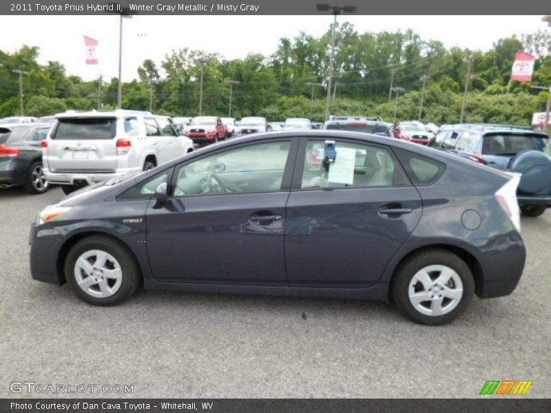 Winter Gray Metallic / Misty Gray 2011 Toyota Prius Hybrid II