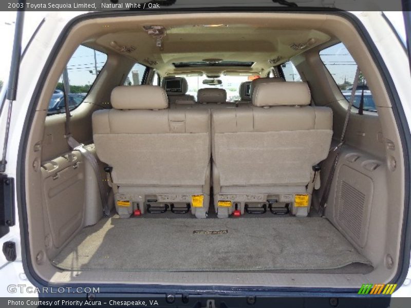 Natural White / Oak 2003 Toyota Sequoia Limited