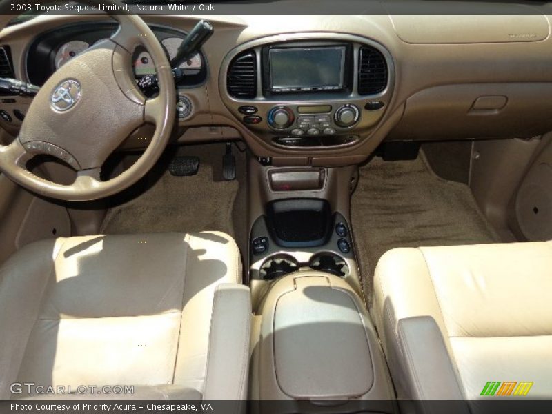 Natural White / Oak 2003 Toyota Sequoia Limited