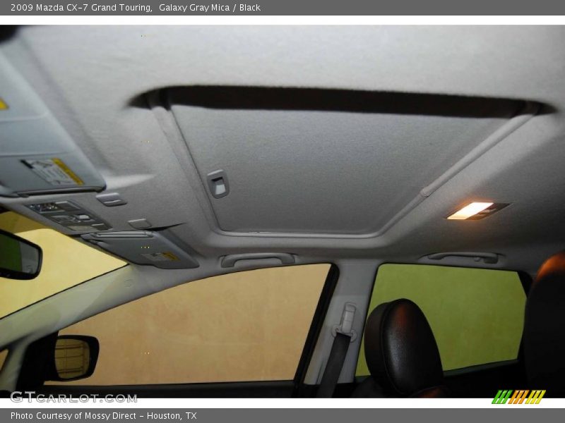 Galaxy Gray Mica / Black 2009 Mazda CX-7 Grand Touring