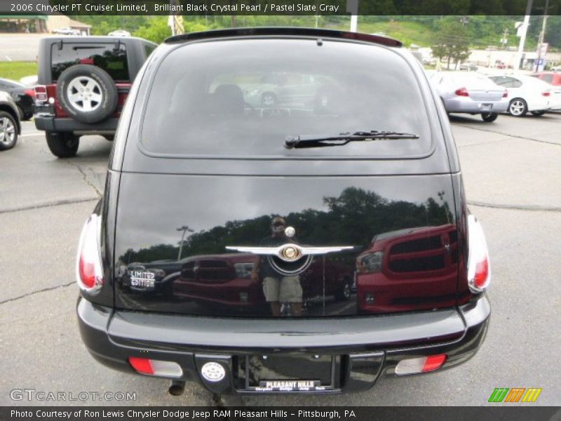 Brilliant Black Crystal Pearl / Pastel Slate Gray 2006 Chrysler PT Cruiser Limited