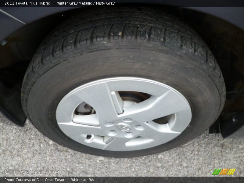 Winter Gray Metallic / Misty Gray 2011 Toyota Prius Hybrid II