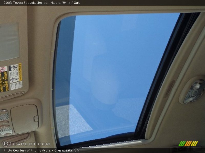 Natural White / Oak 2003 Toyota Sequoia Limited