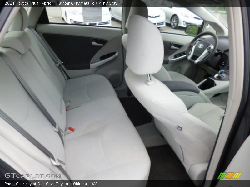 Winter Gray Metallic / Misty Gray 2011 Toyota Prius Hybrid II