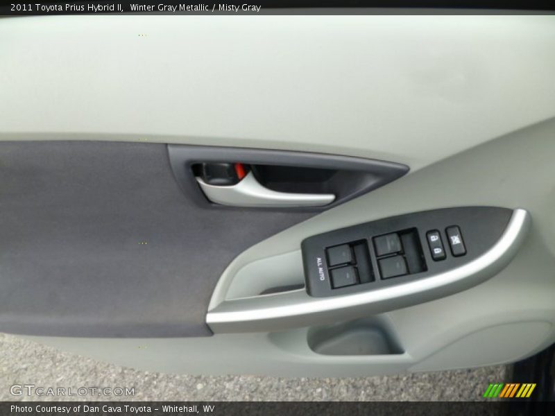 Winter Gray Metallic / Misty Gray 2011 Toyota Prius Hybrid II