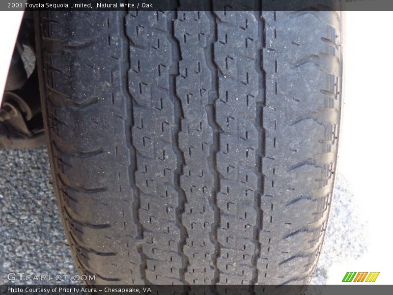 Natural White / Oak 2003 Toyota Sequoia Limited