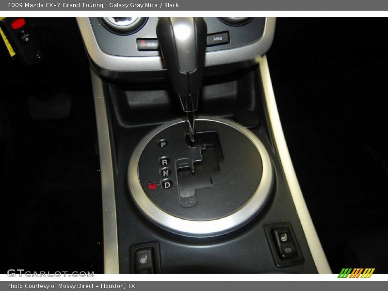 Galaxy Gray Mica / Black 2009 Mazda CX-7 Grand Touring
