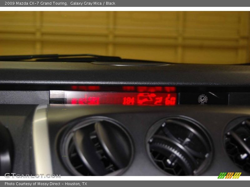 Galaxy Gray Mica / Black 2009 Mazda CX-7 Grand Touring