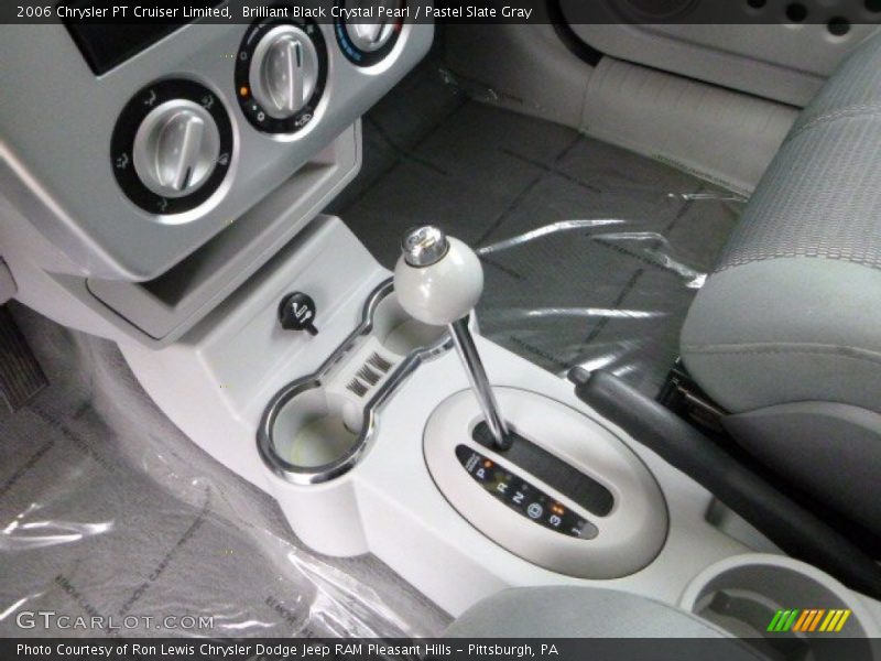 Brilliant Black Crystal Pearl / Pastel Slate Gray 2006 Chrysler PT Cruiser Limited