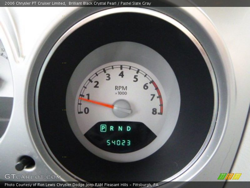 Brilliant Black Crystal Pearl / Pastel Slate Gray 2006 Chrysler PT Cruiser Limited