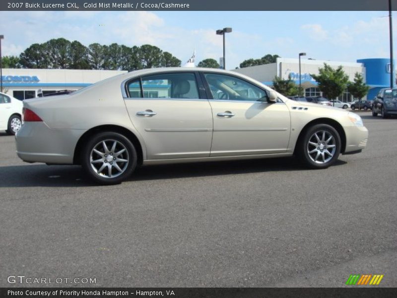 Gold Mist Metallic / Cocoa/Cashmere 2007 Buick Lucerne CXL