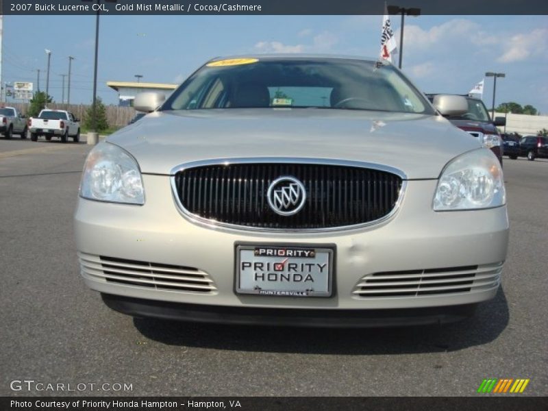 Gold Mist Metallic / Cocoa/Cashmere 2007 Buick Lucerne CXL