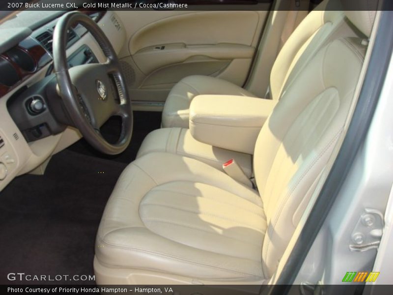 Gold Mist Metallic / Cocoa/Cashmere 2007 Buick Lucerne CXL