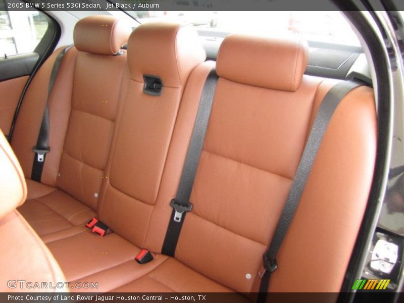 Jet Black / Auburn 2005 BMW 5 Series 530i Sedan