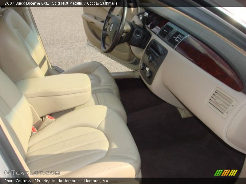 Gold Mist Metallic / Cocoa/Cashmere 2007 Buick Lucerne CXL