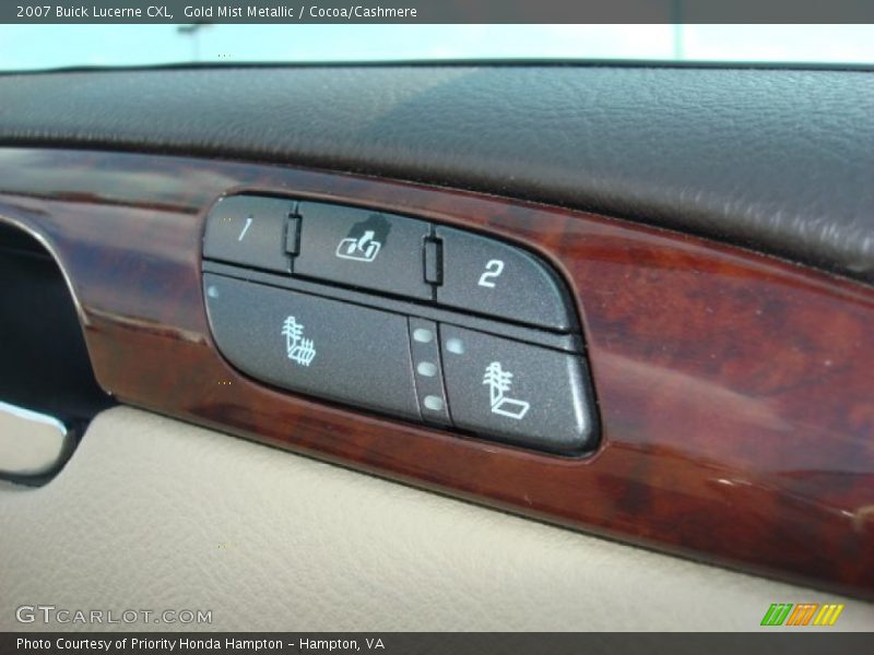 Gold Mist Metallic / Cocoa/Cashmere 2007 Buick Lucerne CXL