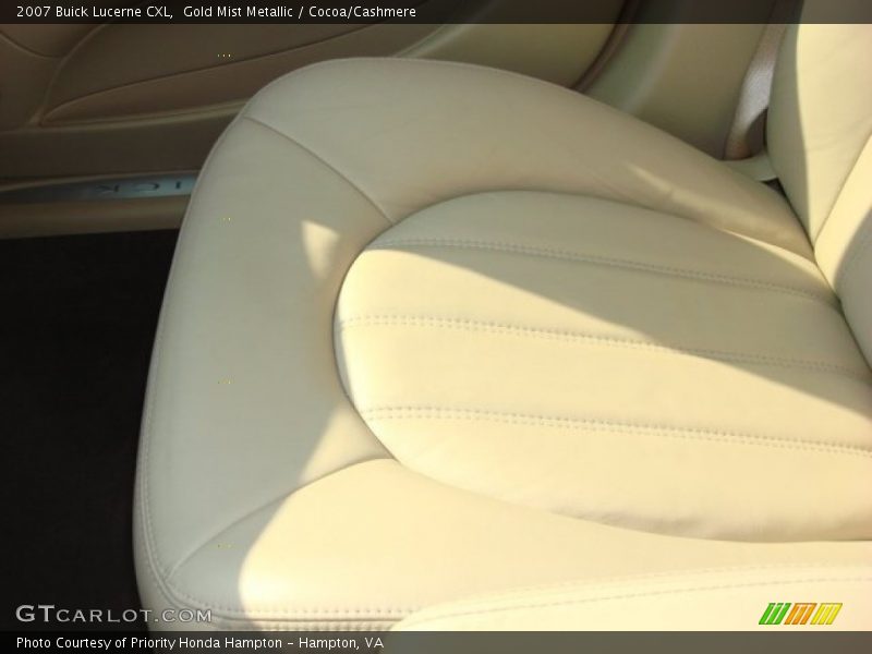 Gold Mist Metallic / Cocoa/Cashmere 2007 Buick Lucerne CXL