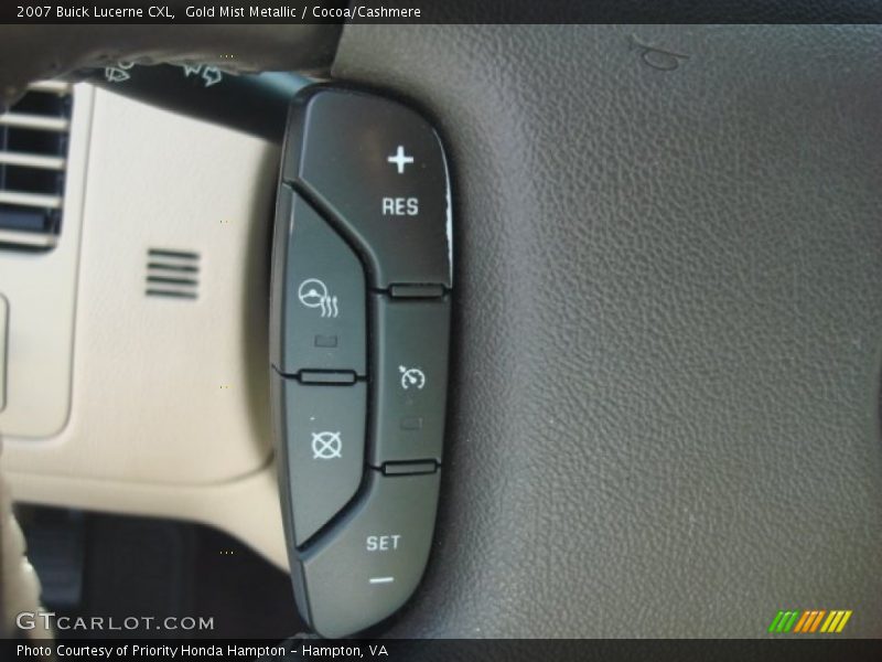 Gold Mist Metallic / Cocoa/Cashmere 2007 Buick Lucerne CXL