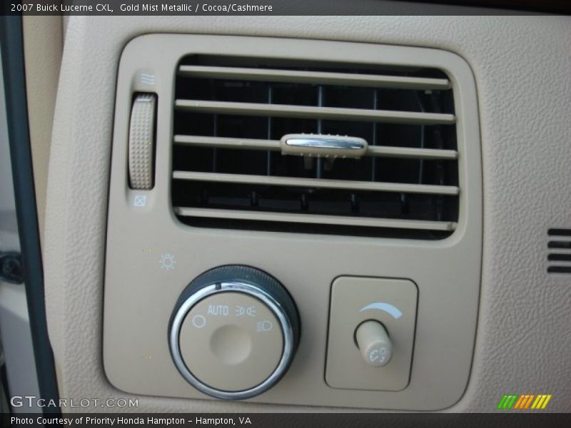 Gold Mist Metallic / Cocoa/Cashmere 2007 Buick Lucerne CXL