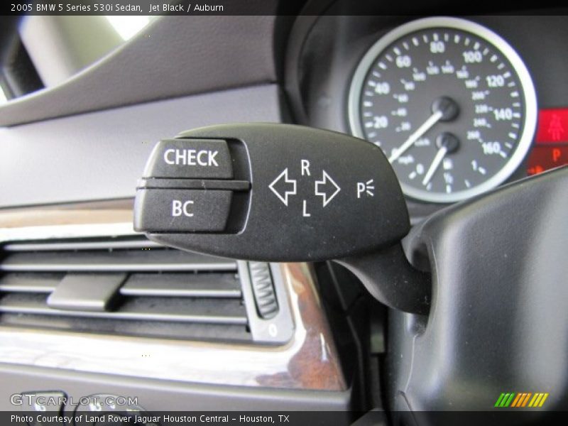 Jet Black / Auburn 2005 BMW 5 Series 530i Sedan