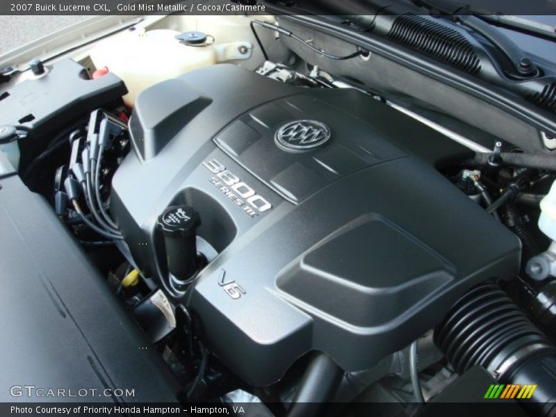 Gold Mist Metallic / Cocoa/Cashmere 2007 Buick Lucerne CXL