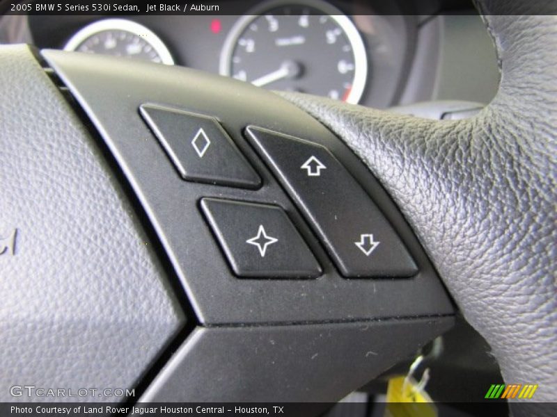 Jet Black / Auburn 2005 BMW 5 Series 530i Sedan