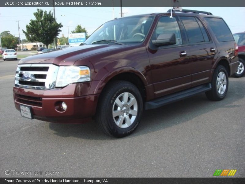Royal Red Metallic / Stone 2010 Ford Expedition XLT