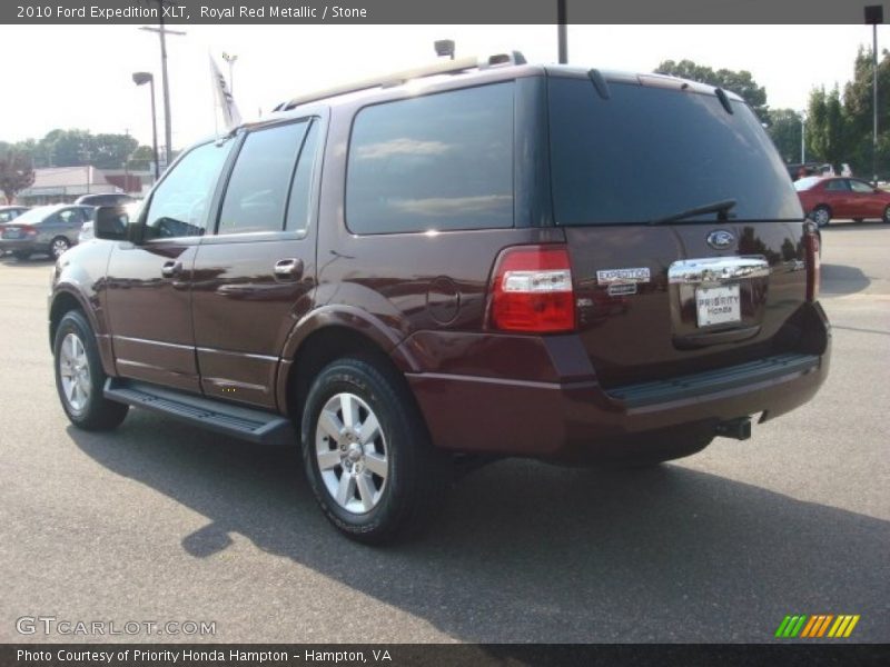 Royal Red Metallic / Stone 2010 Ford Expedition XLT