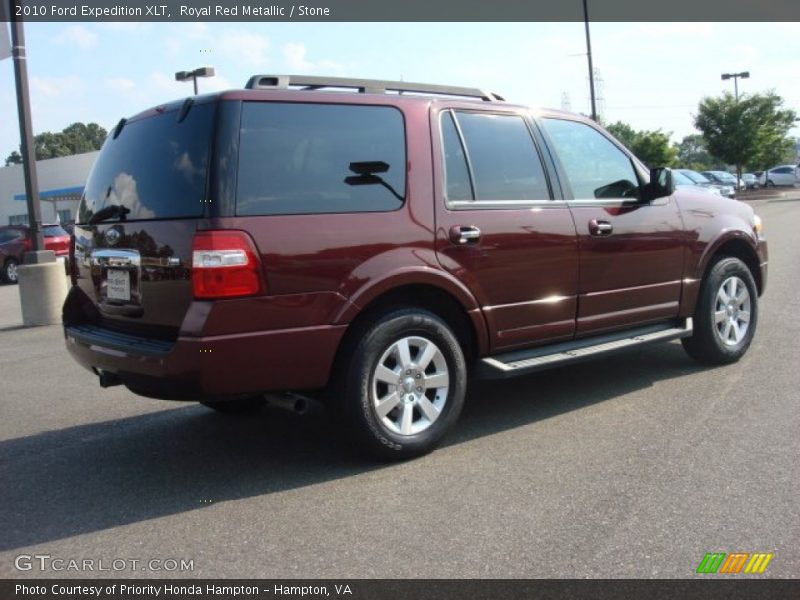Royal Red Metallic / Stone 2010 Ford Expedition XLT