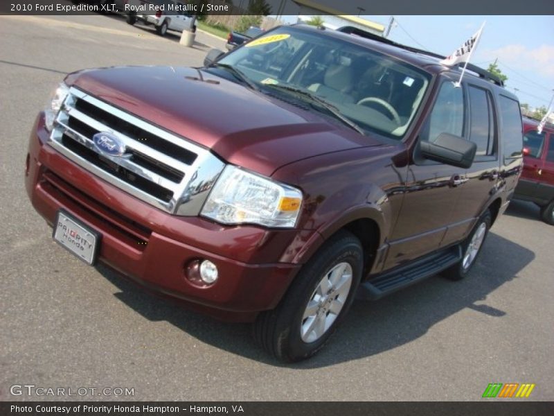 Royal Red Metallic / Stone 2010 Ford Expedition XLT