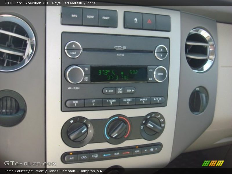 Royal Red Metallic / Stone 2010 Ford Expedition XLT
