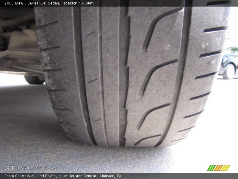 Jet Black / Auburn 2005 BMW 5 Series 530i Sedan
