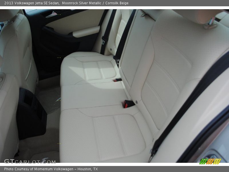 Moonrock Silver Metallic / Cornsilk Beige 2013 Volkswagen Jetta SE Sedan