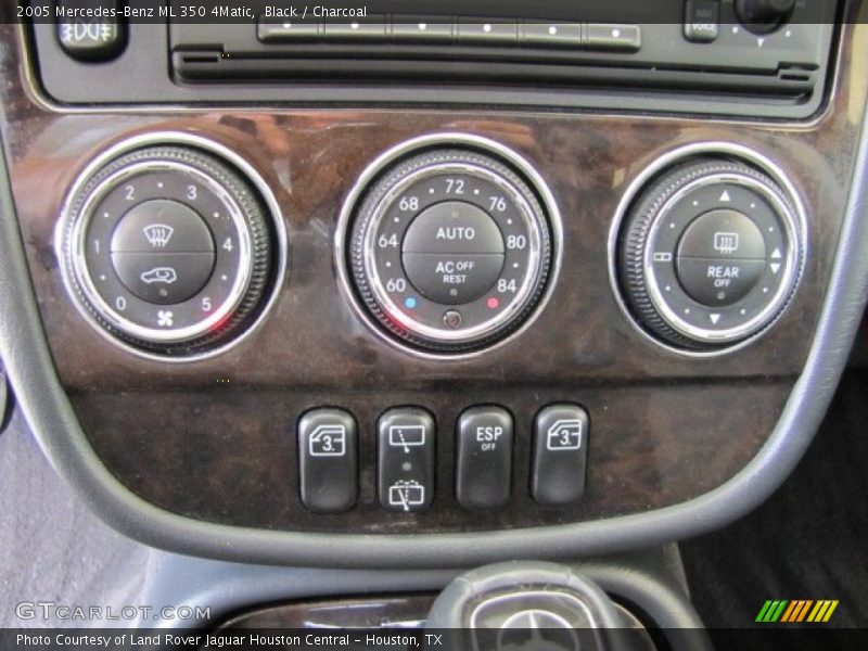 Black / Charcoal 2005 Mercedes-Benz ML 350 4Matic