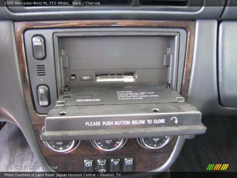 Black / Charcoal 2005 Mercedes-Benz ML 350 4Matic