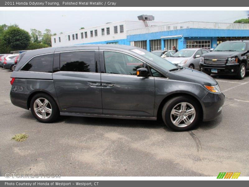 Polished Metal Metallic / Gray 2011 Honda Odyssey Touring