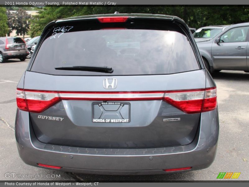 Polished Metal Metallic / Gray 2011 Honda Odyssey Touring