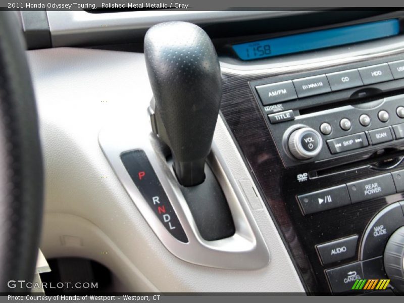 Polished Metal Metallic / Gray 2011 Honda Odyssey Touring