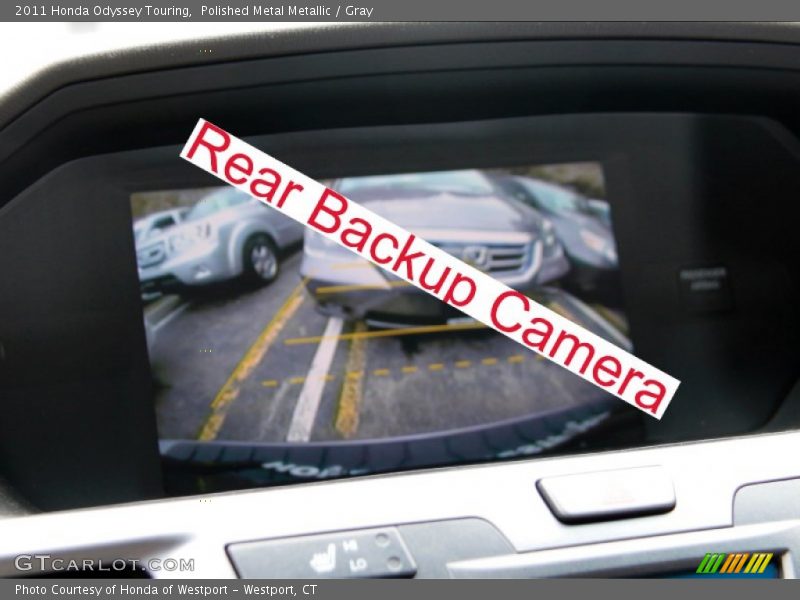Polished Metal Metallic / Gray 2011 Honda Odyssey Touring
