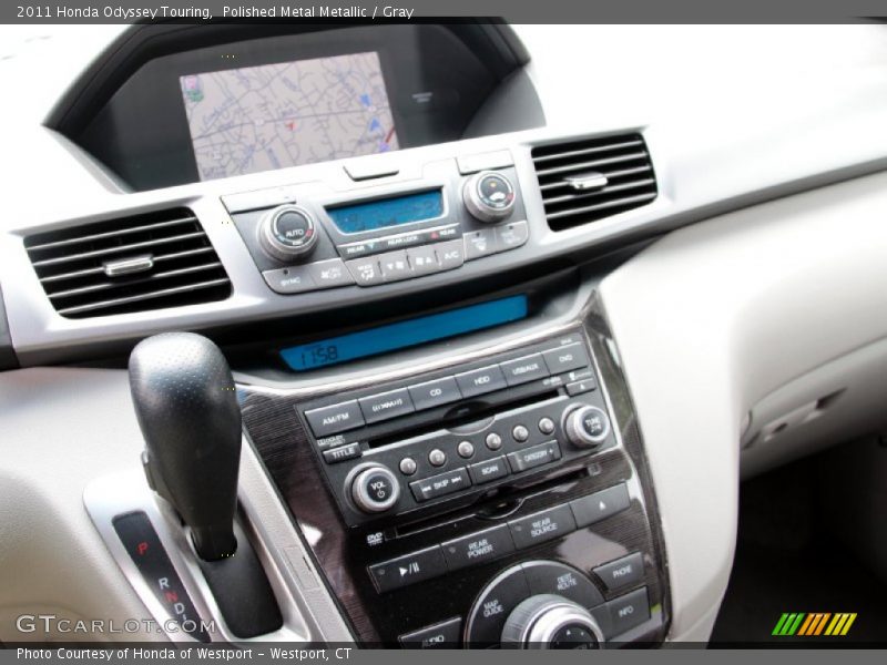 Polished Metal Metallic / Gray 2011 Honda Odyssey Touring