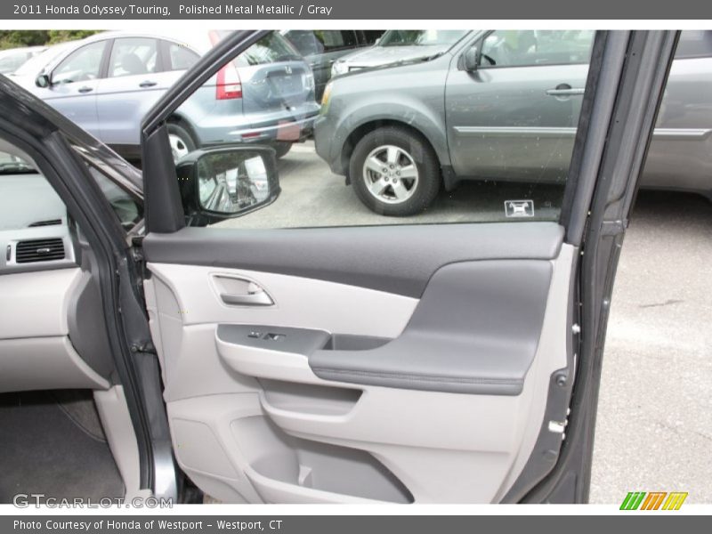 Polished Metal Metallic / Gray 2011 Honda Odyssey Touring