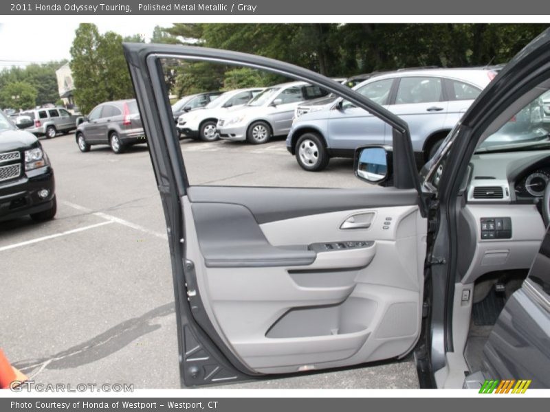 Polished Metal Metallic / Gray 2011 Honda Odyssey Touring
