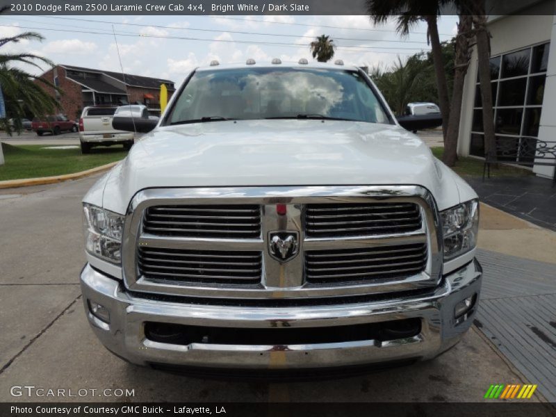 Bright White / Dark Slate 2010 Dodge Ram 2500 Laramie Crew Cab 4x4
