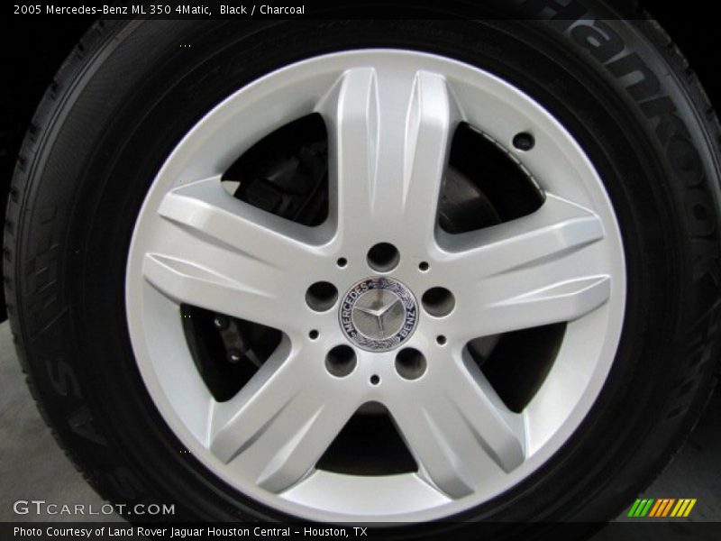 Black / Charcoal 2005 Mercedes-Benz ML 350 4Matic