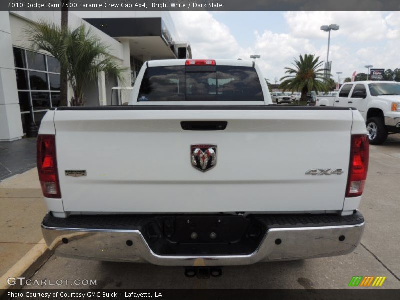 Bright White / Dark Slate 2010 Dodge Ram 2500 Laramie Crew Cab 4x4