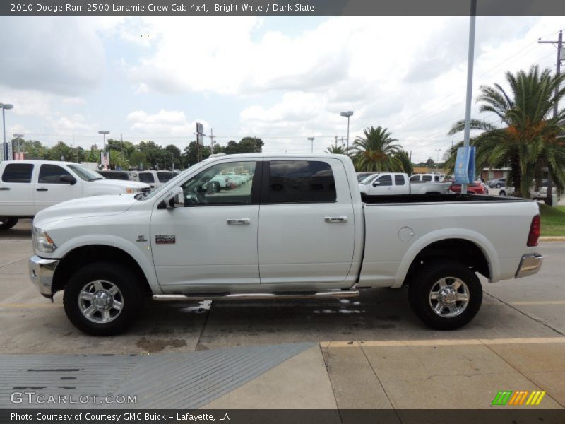 Bright White / Dark Slate 2010 Dodge Ram 2500 Laramie Crew Cab 4x4