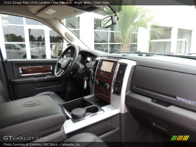 Bright White / Dark Slate 2010 Dodge Ram 2500 Laramie Crew Cab 4x4