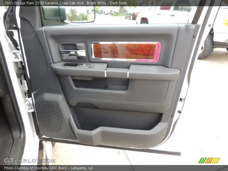 Bright White / Dark Slate 2010 Dodge Ram 2500 Laramie Crew Cab 4x4